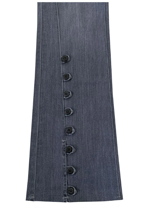 Ethyl The Long Lean Flair Jean - Rouse – Textiles IC