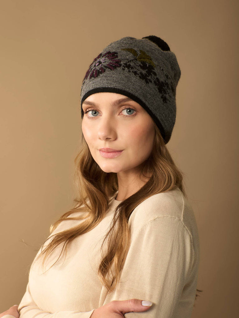 Wuaman - Julia Alpaca Hat | Hand Embroidery | Fall