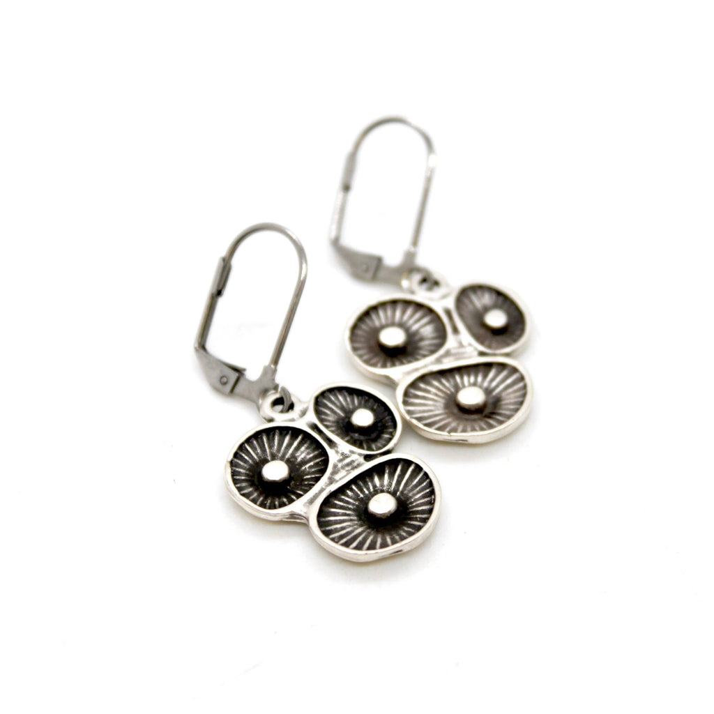 Lizou - Coral Reef Charm Earrings
