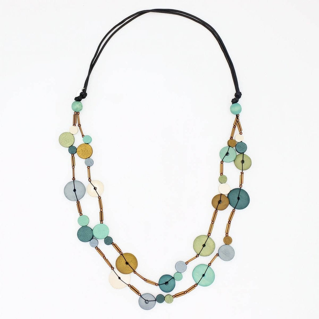 Sylca - Teal Cerelia Splendor Necklace