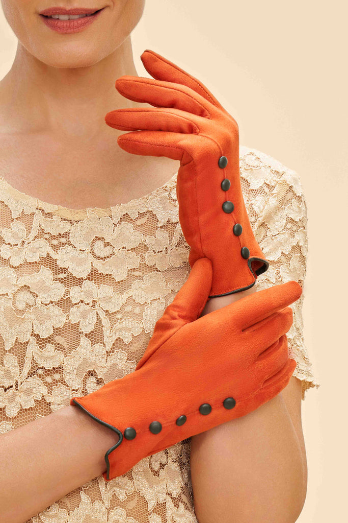 Powder Design Beatrice Gloves - Tangerine