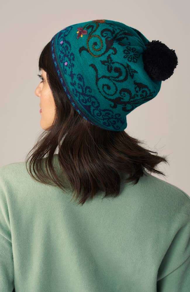 Wuaman - Sofia Alpaca Hat | Hand Embroidery | Fall