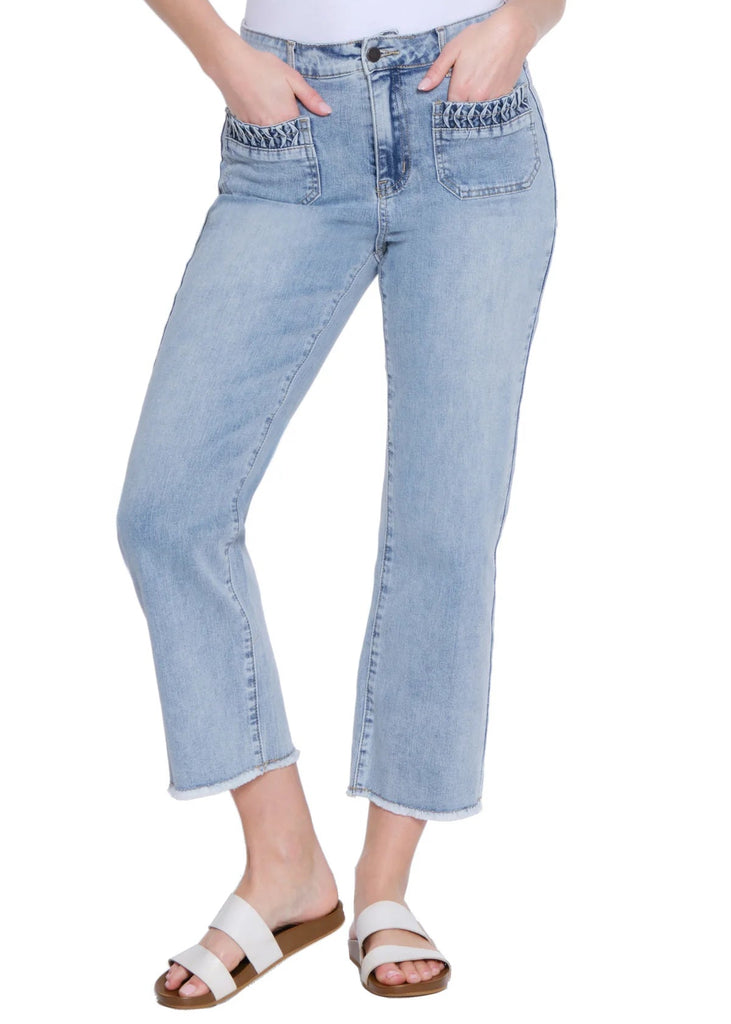 Multiples Wide Leg Crop Jean