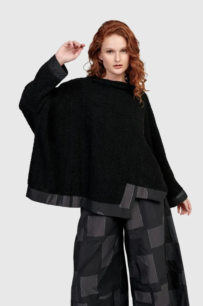 Alembika Urban Zora Pullover Top- Black