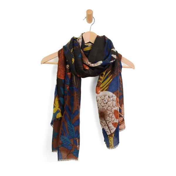 Joy Susan Dandelion Floral Scarf