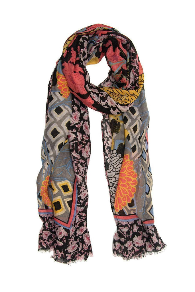 Joy Susan - Mixed Floral Scarf
