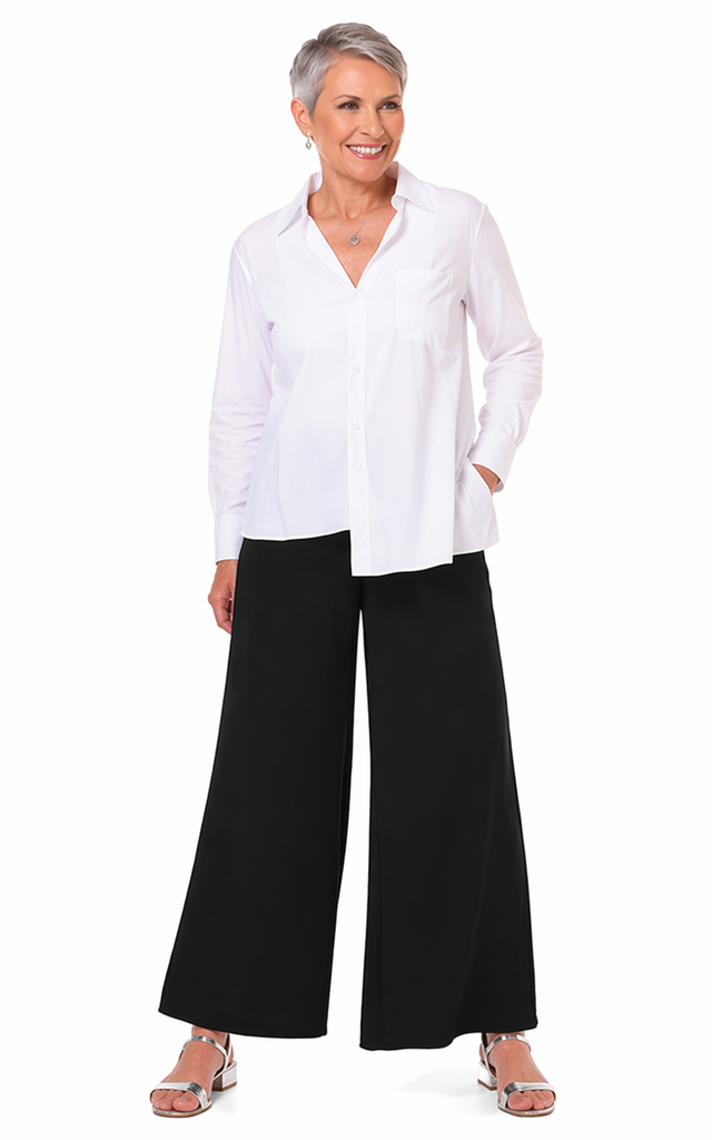Tulip - Opera Blouse in White