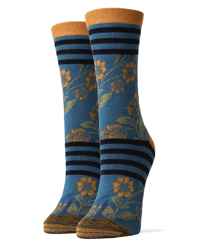Oooh Yeah - Ms. Wilson | Women's Premium Bamboo Crew Dress Socks