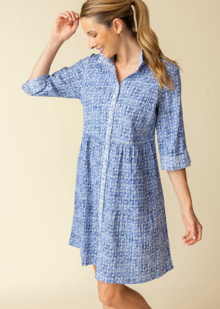 Habitat Crinkle Cotton Miami Lanai Dress
