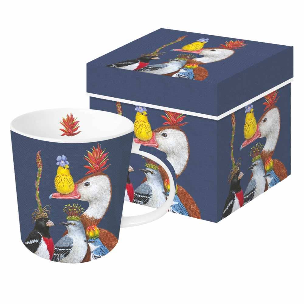 Paperproducts Design "Willie the Warbler & Guests"- Mug in a Box