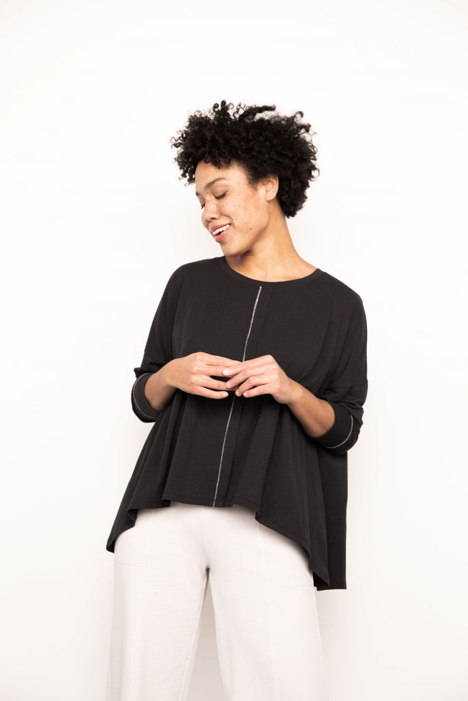 Liv Pleat Front Swing Tee