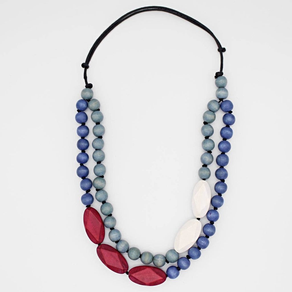 Sylca Designs - Violet Muted Marjorie Necklace