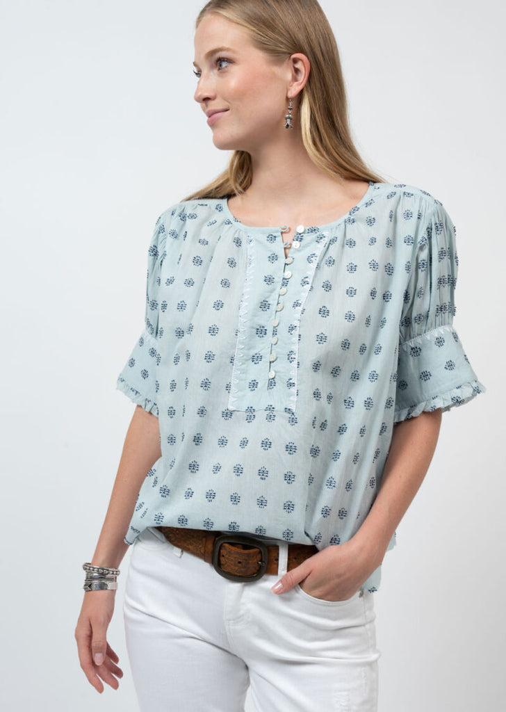 Ivy Jane Button Front Top