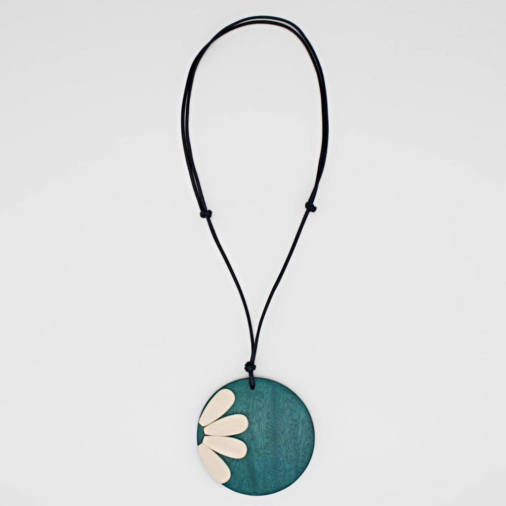 Sylca Designs - Teal He Loves Me Pendant