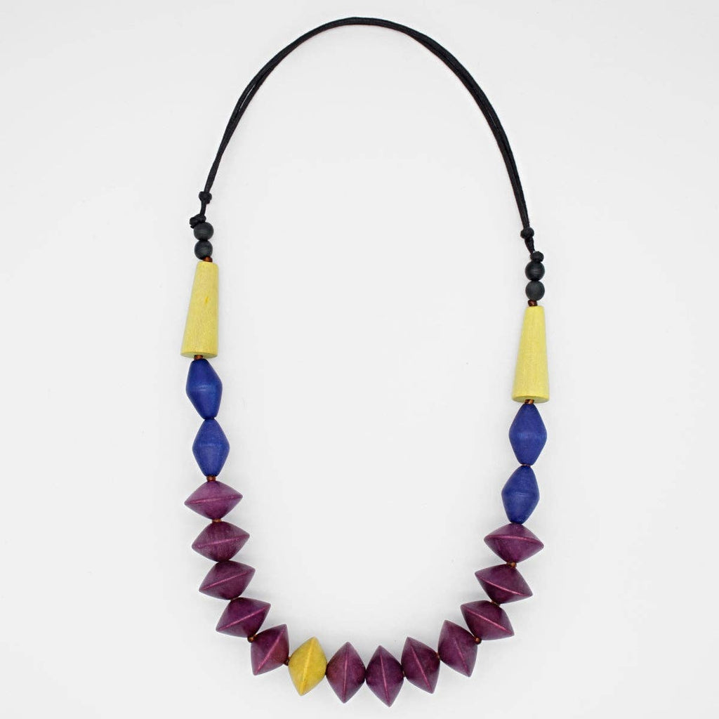 Sylca Designs - Purple Finola Necklace