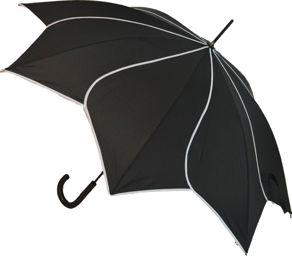 Soake - Black  Swirl Umbrella  - EDSSWBL