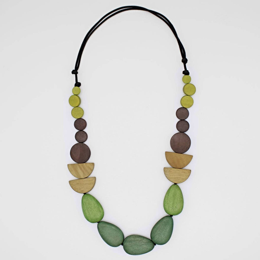 Sylca Designs - Green Tasi Necklace
