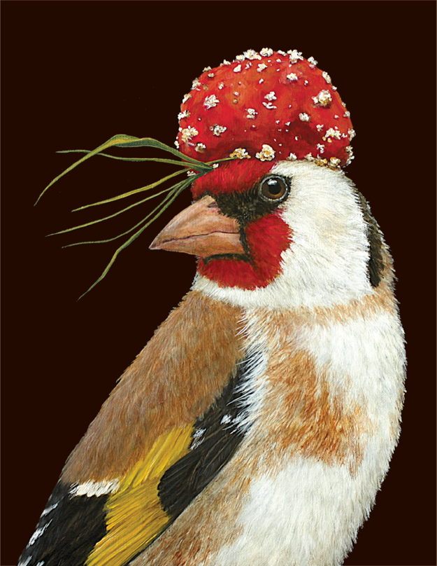 Hester & Cook Cards - Chauncey the Goldfinch