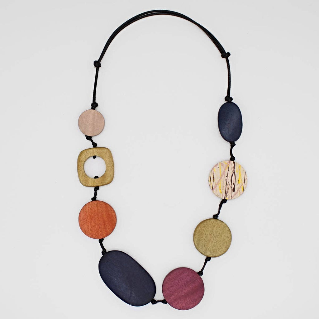 Sylca Designs - Shades of Wine Tiana Necklace