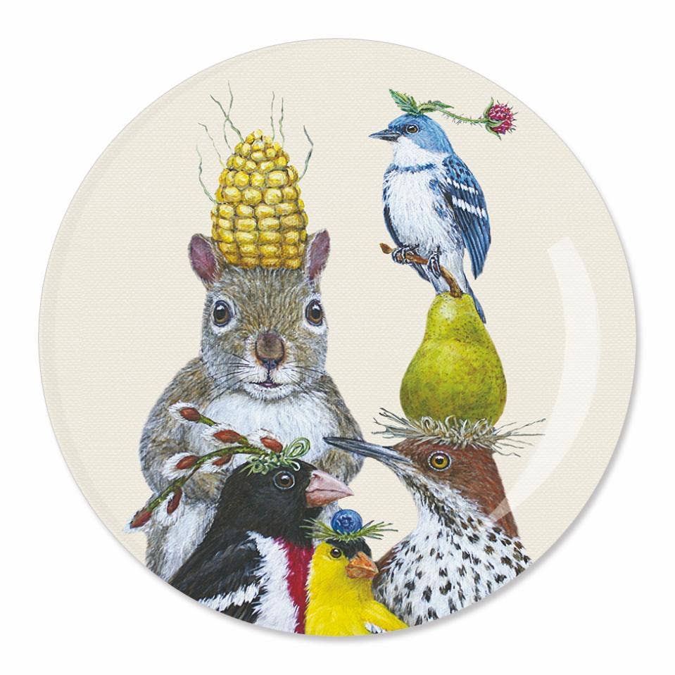 Paperproducts Design " Party Under the Feeder"- Appetizer Plate