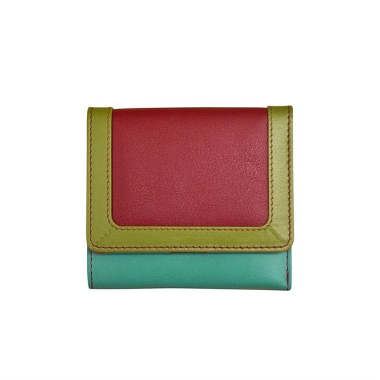 ILI Tri-Fold Mini Leather Wallet