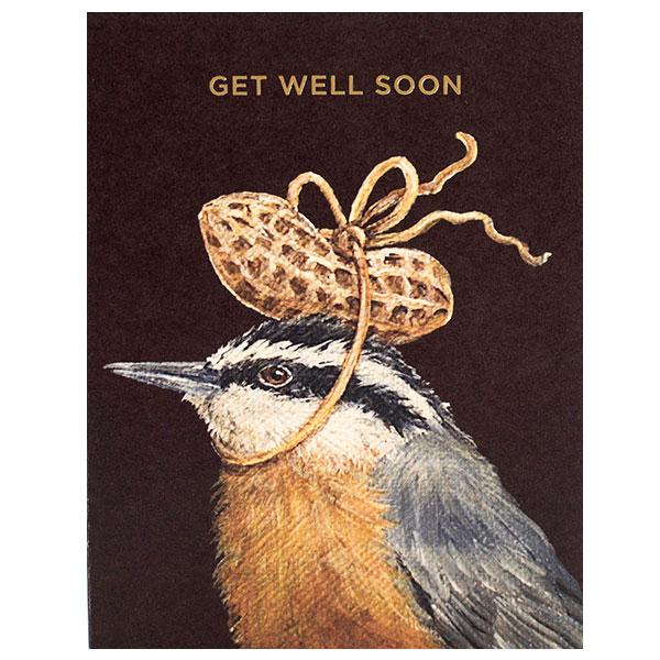 Hester & Cook Cards - "Joe"/Get Well Peanut